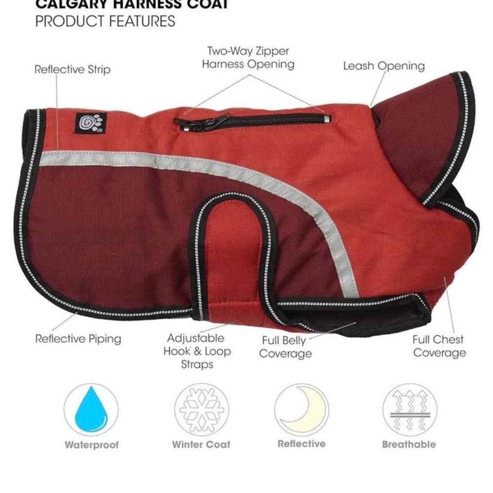 PetRageous Calgary Waterproof Winter Dog Coat - Picture 6 of 6